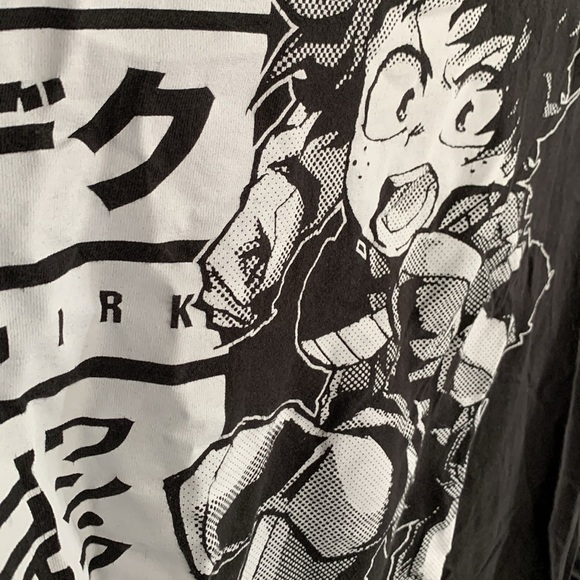 My Hero Academia Black & White T-Shirt - Picture 6 of 7